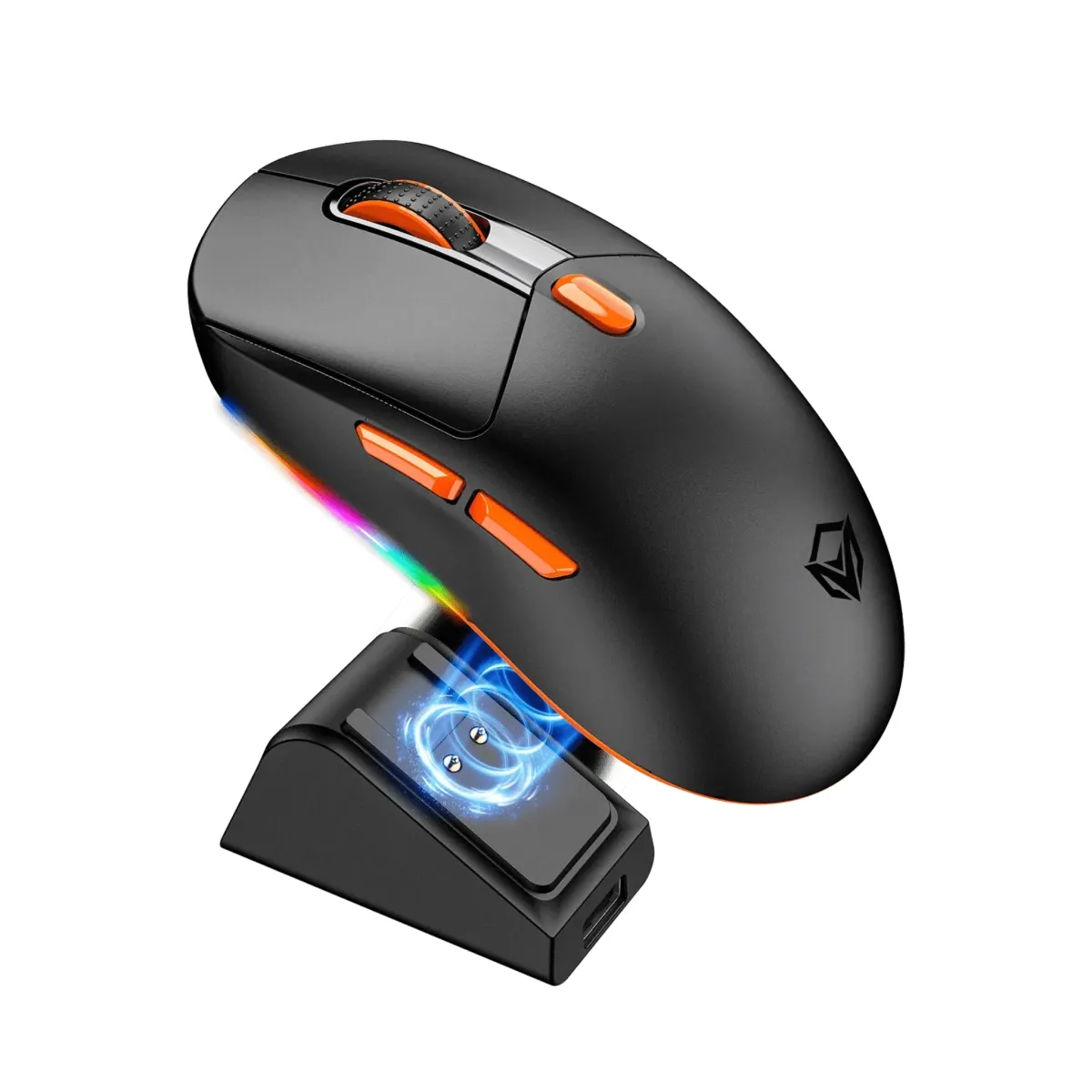 Meetion GW38 Wireless Tri-Mode Mouse with Magnetic Charging Dock