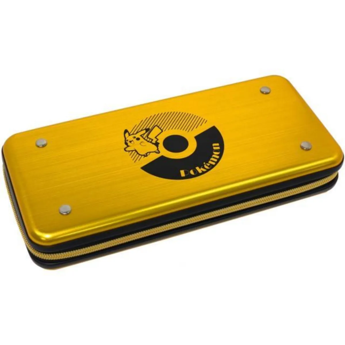 Pikachu Metal Gold Case For Nintendo Switch