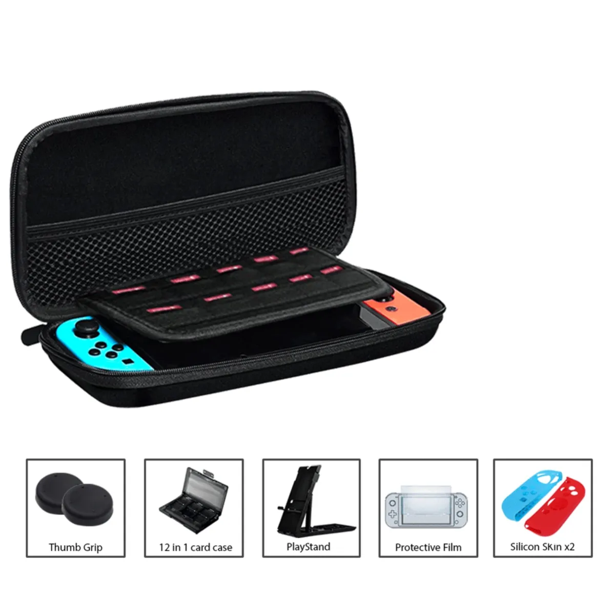 Lucky Fox Starter Kit 9 in 1 for Nintendo Switch OLED Model