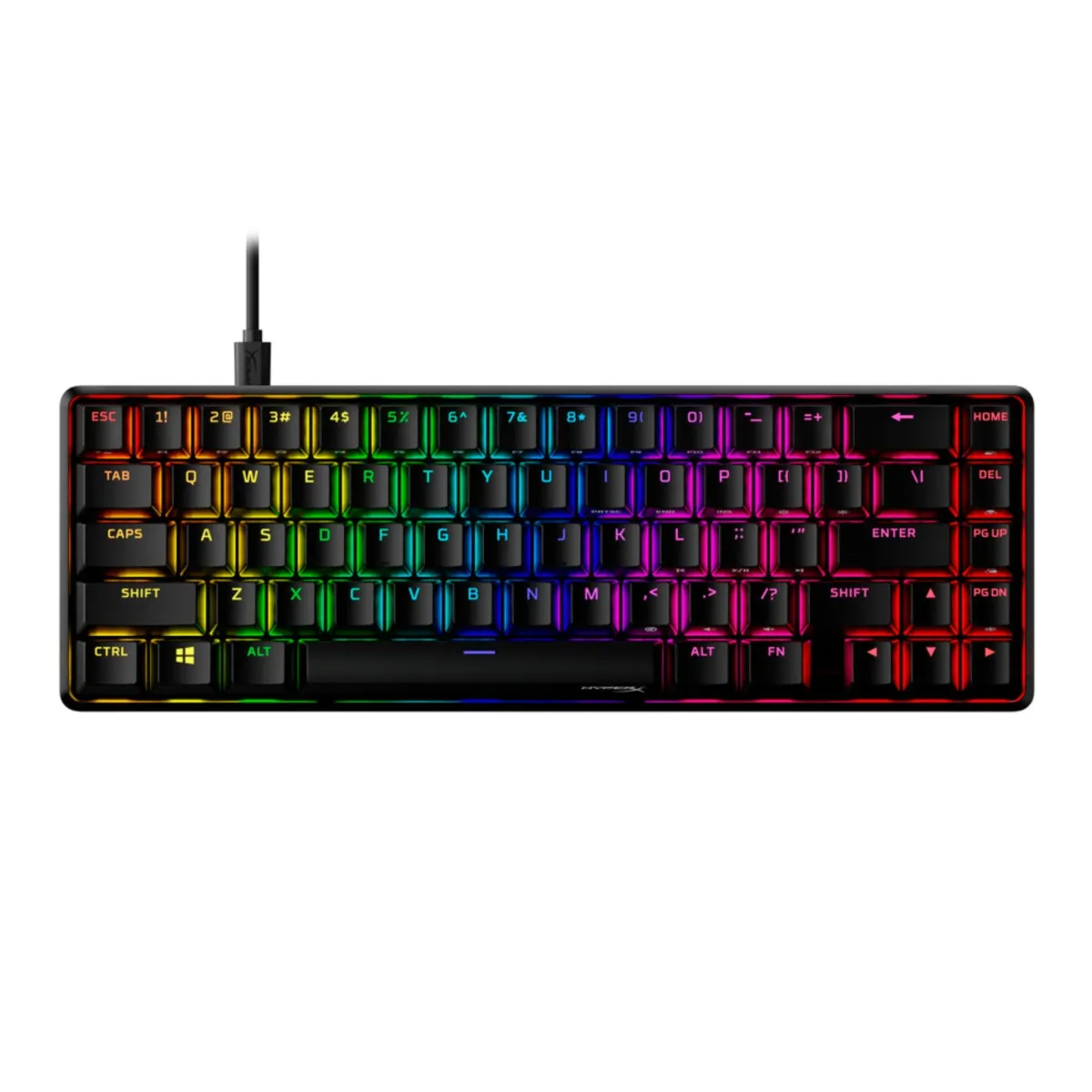 HyperX Alloy Origins 65 Mechanical Gaming Keyboard - HyperX Red Linear Switch