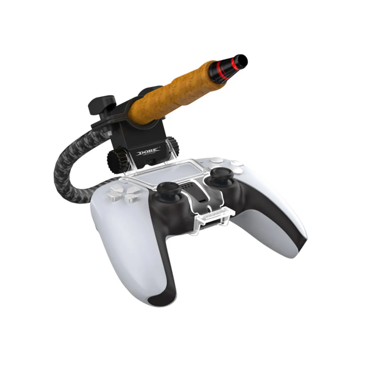 Dobe Hookah Hose Holder For PS5 Controller Game And Smoke