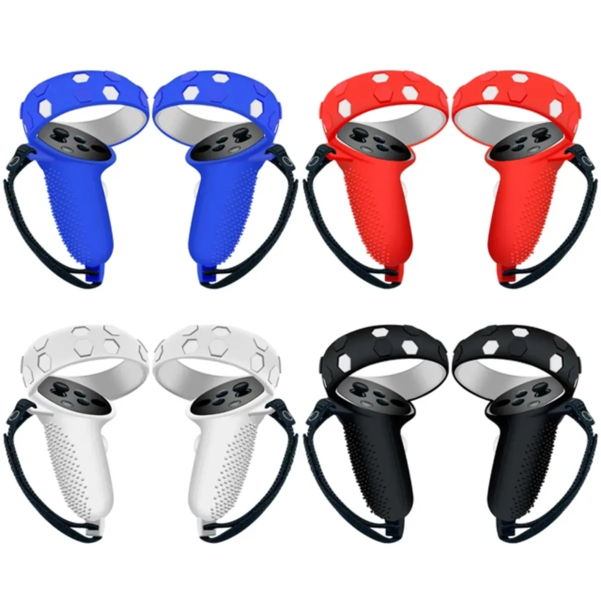 Controller Grip Cover with Handle for Meta Quest 2