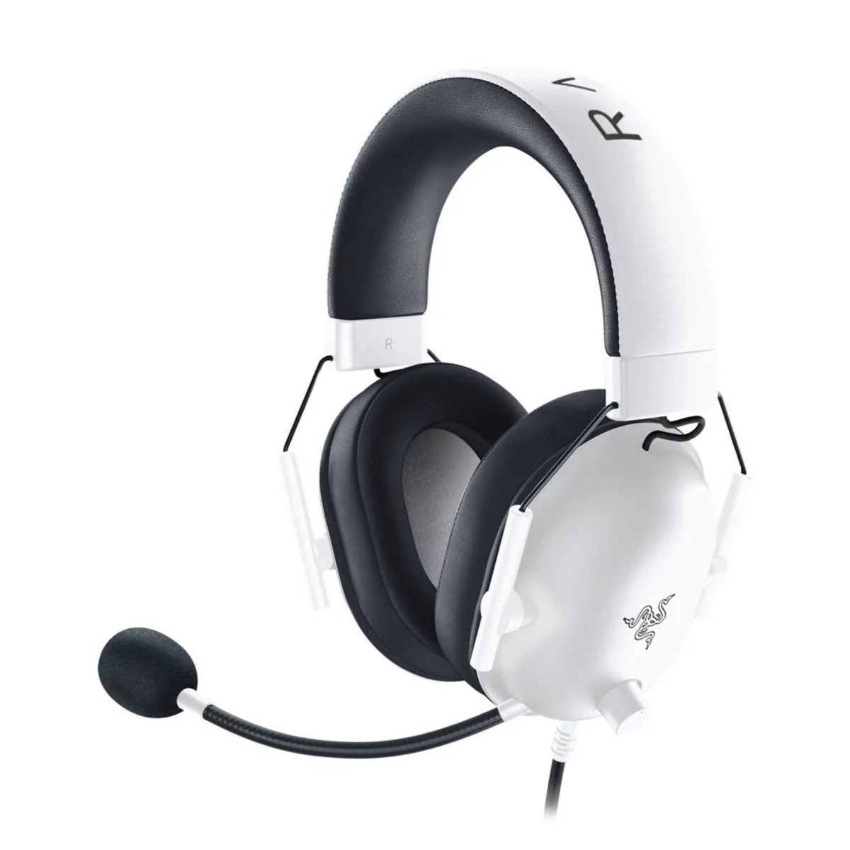 Razer BlackShark V2 X Gaming Headset: 7.1 Surround Sound - White