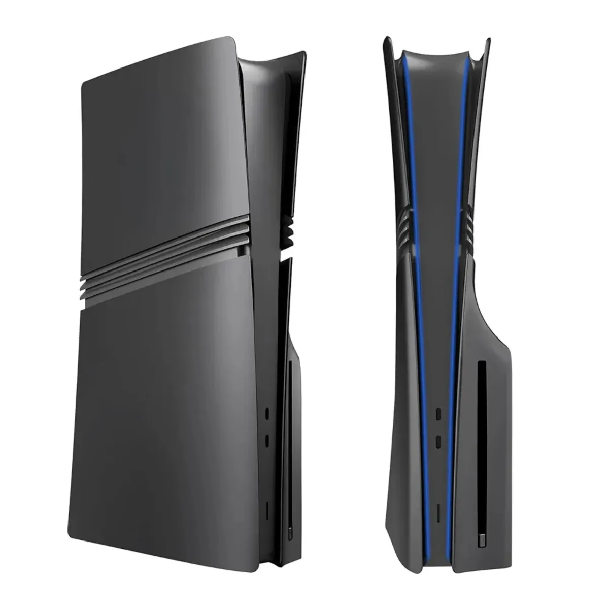 Black Plates Cover For PlayStation 5 Pro | PS5 Pro - Disc Ed.