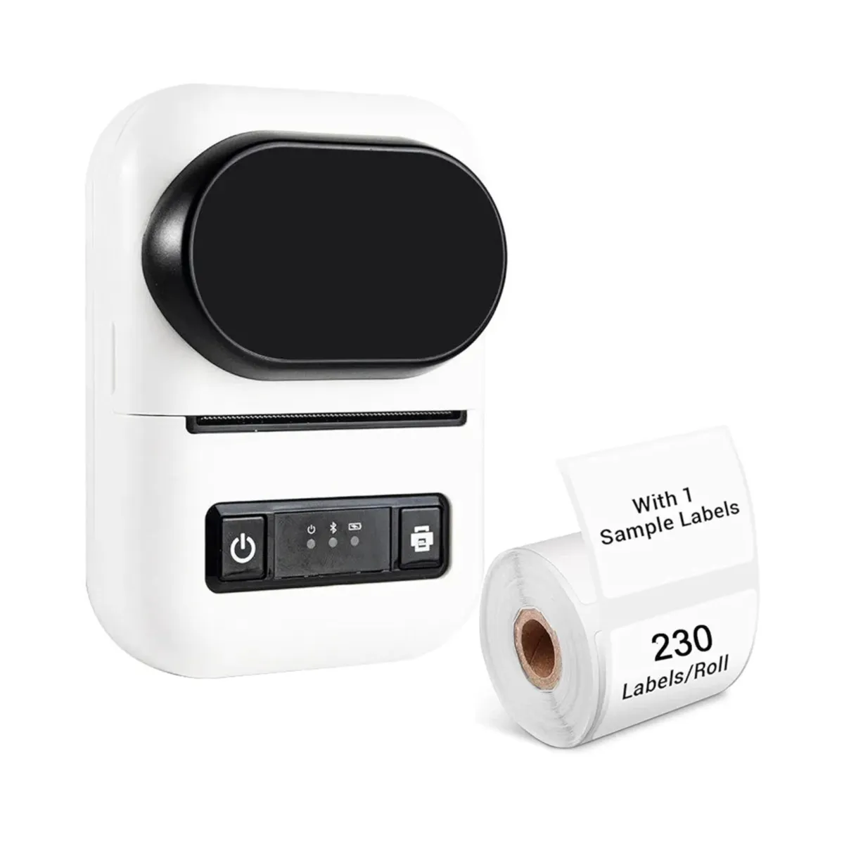 PT-260 Bluetooth Portable Label Thermal Printer, Compatible with iOS/Android/Windows