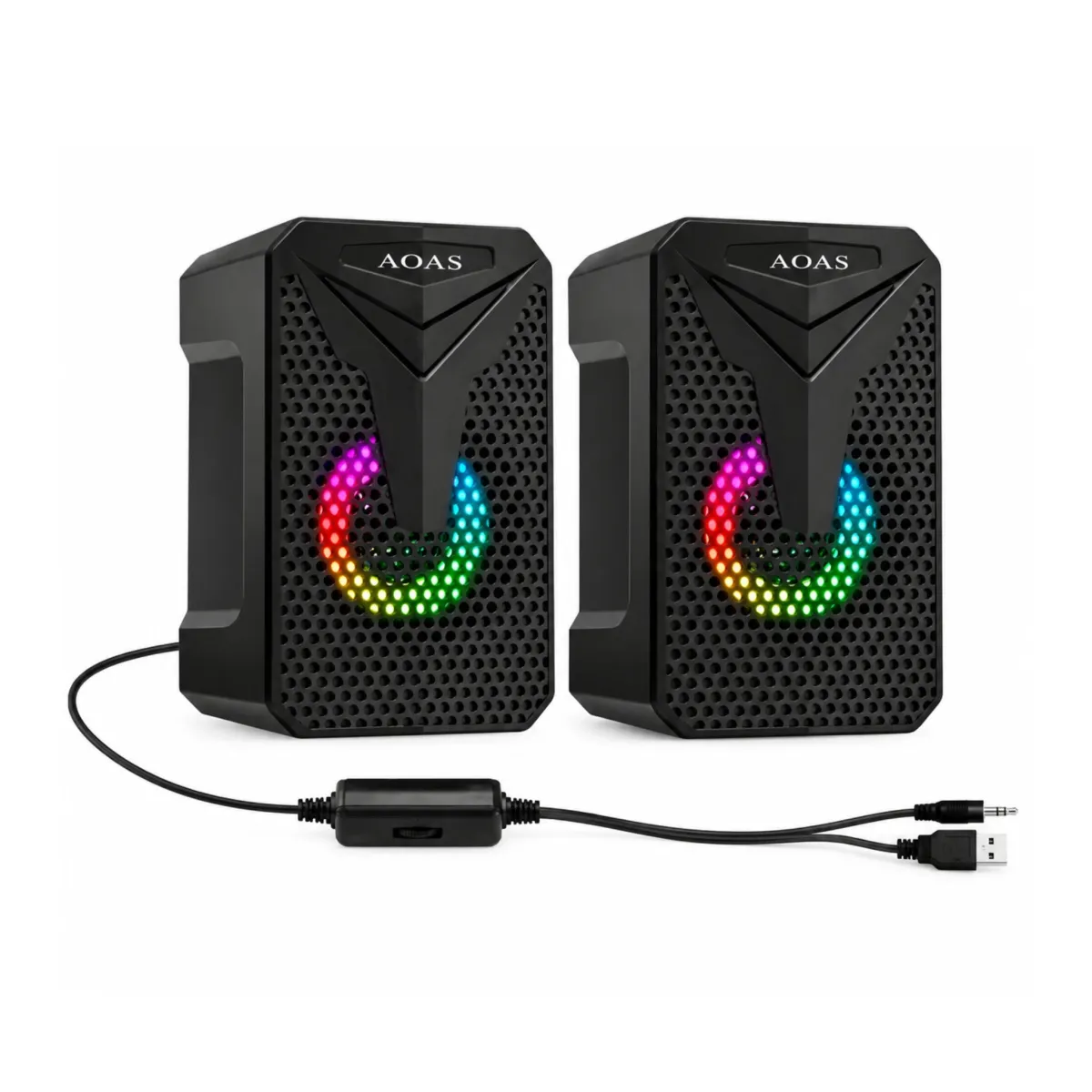 AOAS E-005 RGB PC Gaming Speaker