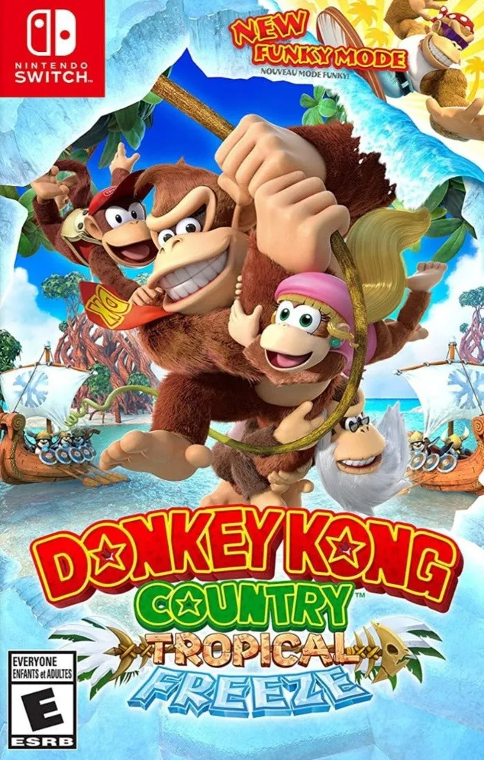 Donkey Kong Country: Tropical Freeze - Nintendo Switch 