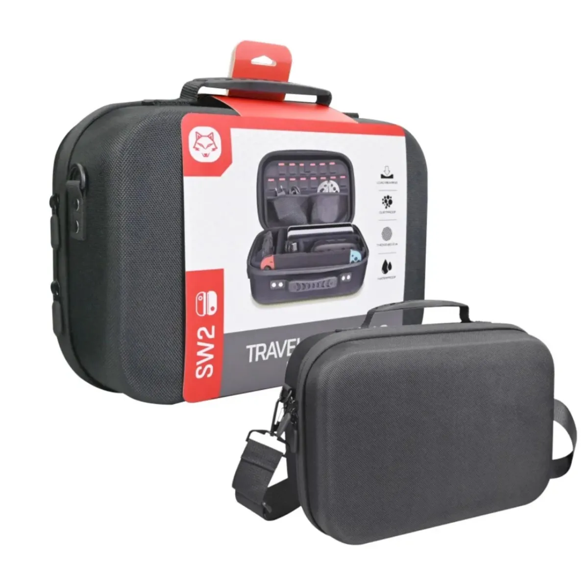 Deluxe Travel Carry Bag For Nintenfo Switch 2