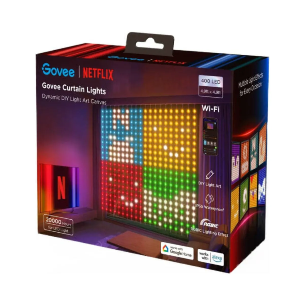 Govee Curtain Light Netflix Edition (1.5m x 1.5m)