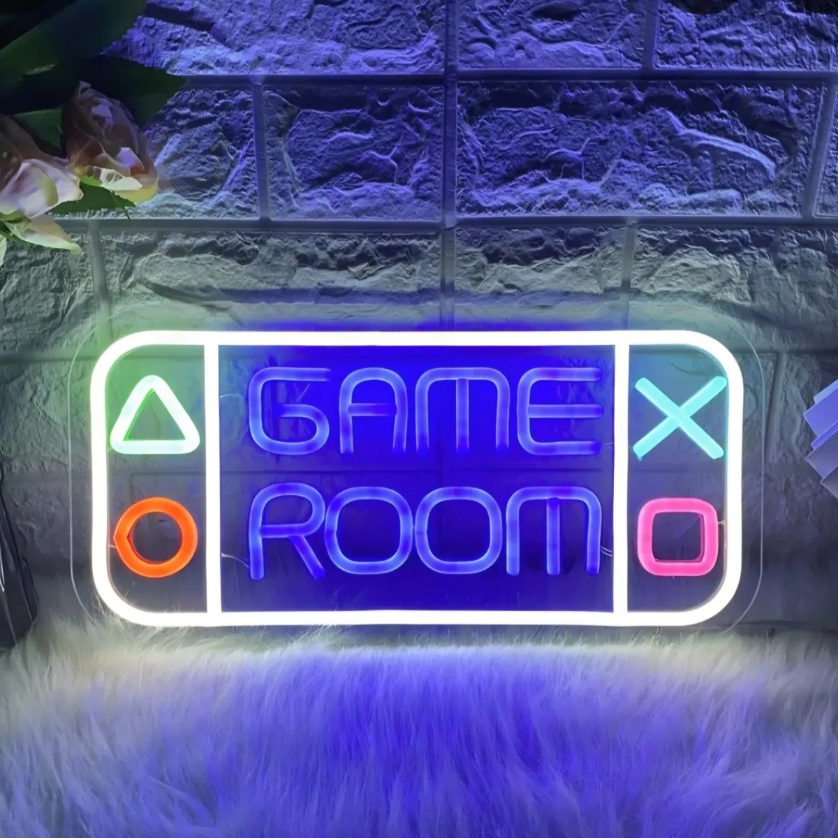 LED Light Neon Sign For Wall Decor 40×20 cm - Nintendo Design