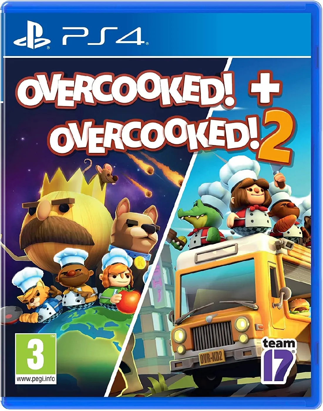 Overcooked! + Overcooked! 2 - PlayStation 4