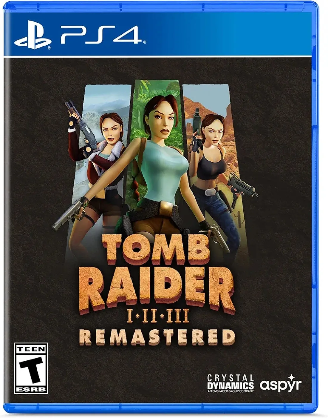Tomb Raider 1-3 Remastered Starring Lara Croft - PlayStation 4 | PS4