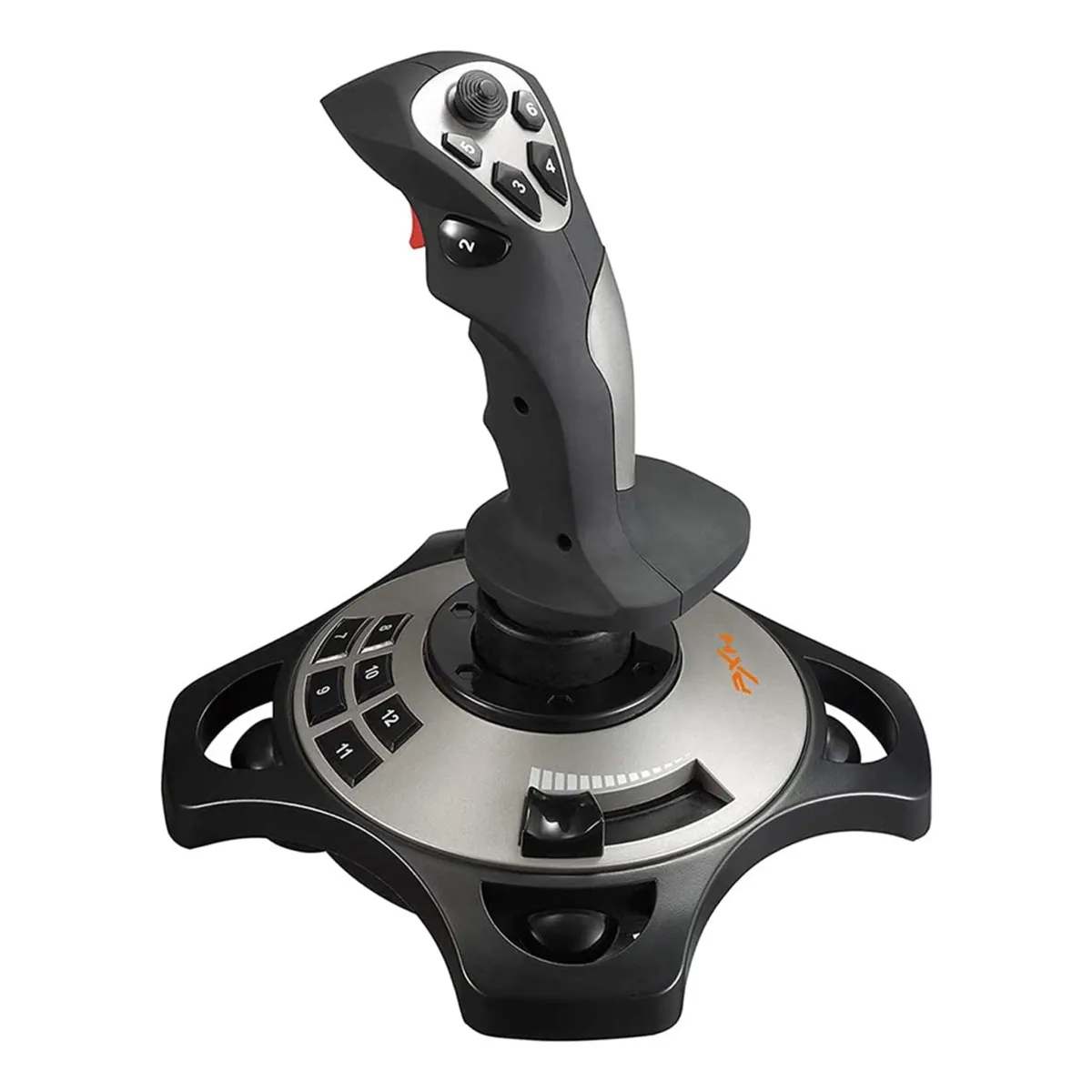 PXN 2113 Pro Flight Simulator Joystick with Vibration Function and Throttle  for Windows PC