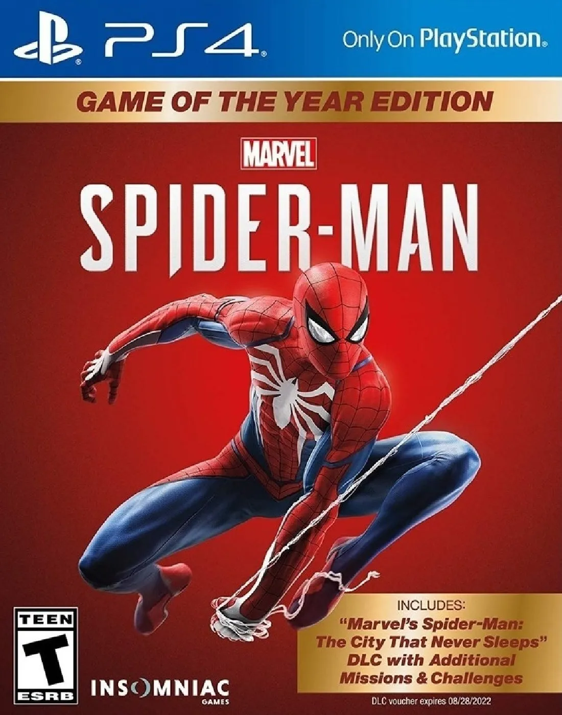 Marvel's Spider-Man Game of the Year Edition  - Playstation 4 | PS4