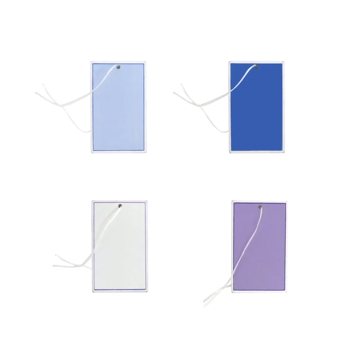 Rectangle Mini Wooden Tag