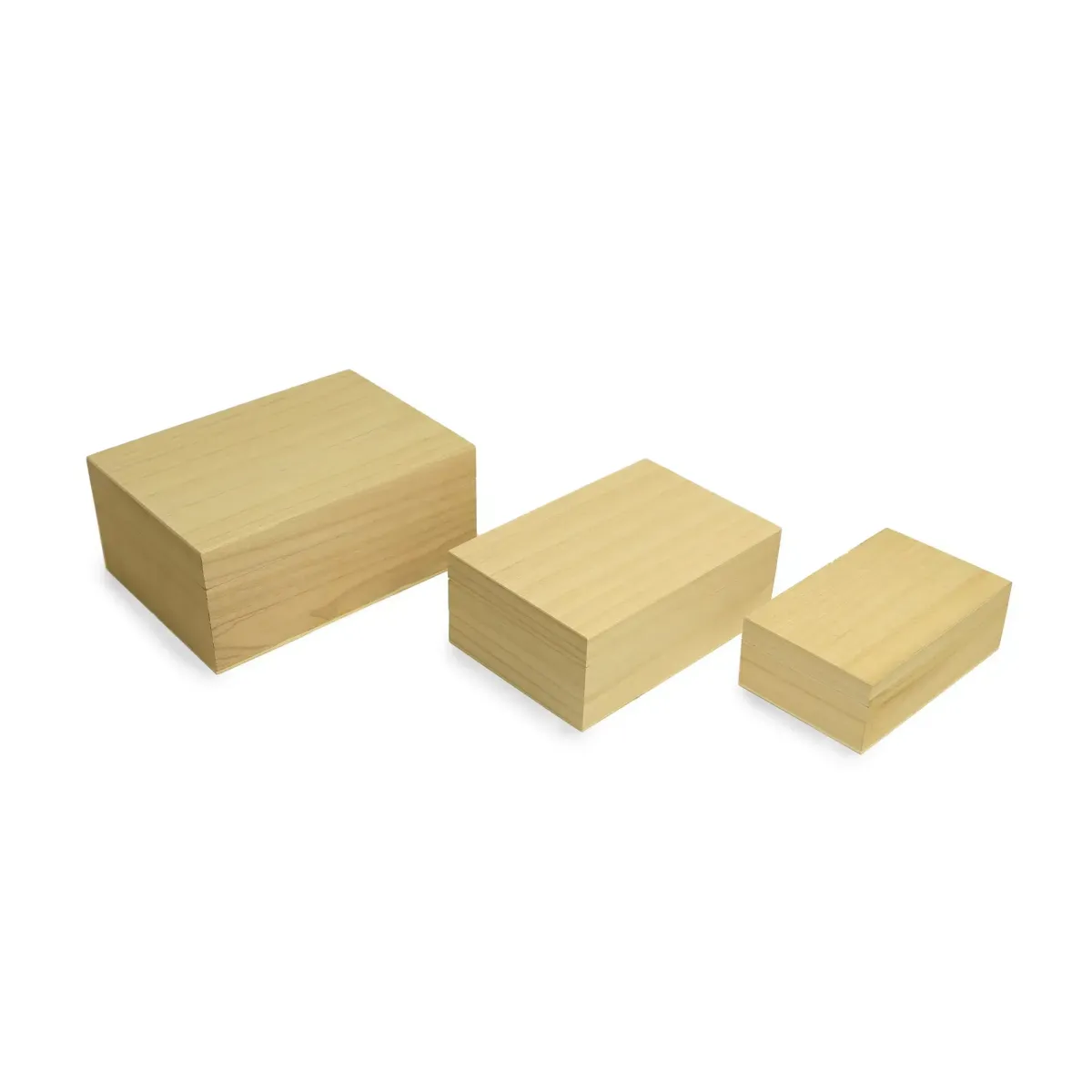 Rectangle Plain Wooden Box