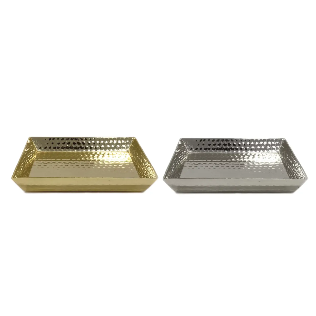 Mini Hammered Metal Tray