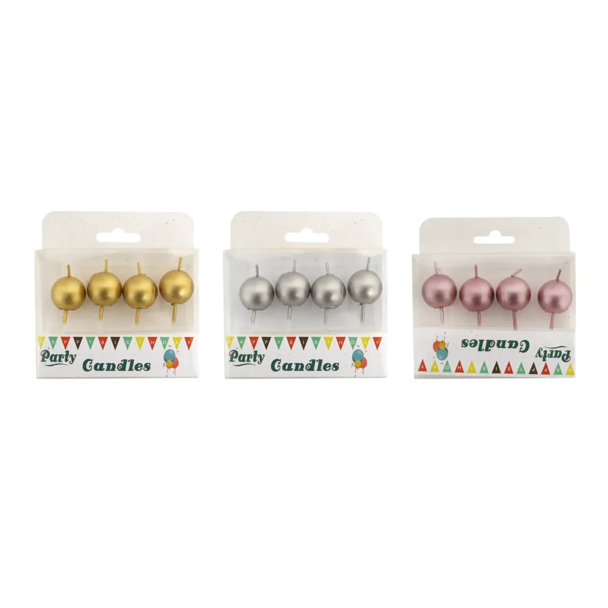 Sphere Shape Candle – Add Modern Style to Your Cake!
