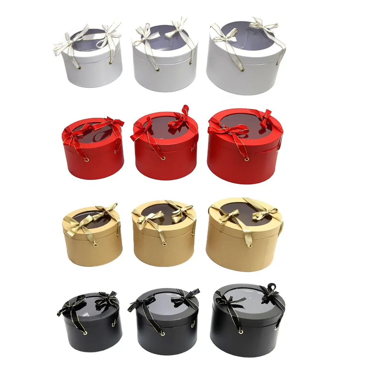 Clear Window Cylinder Box