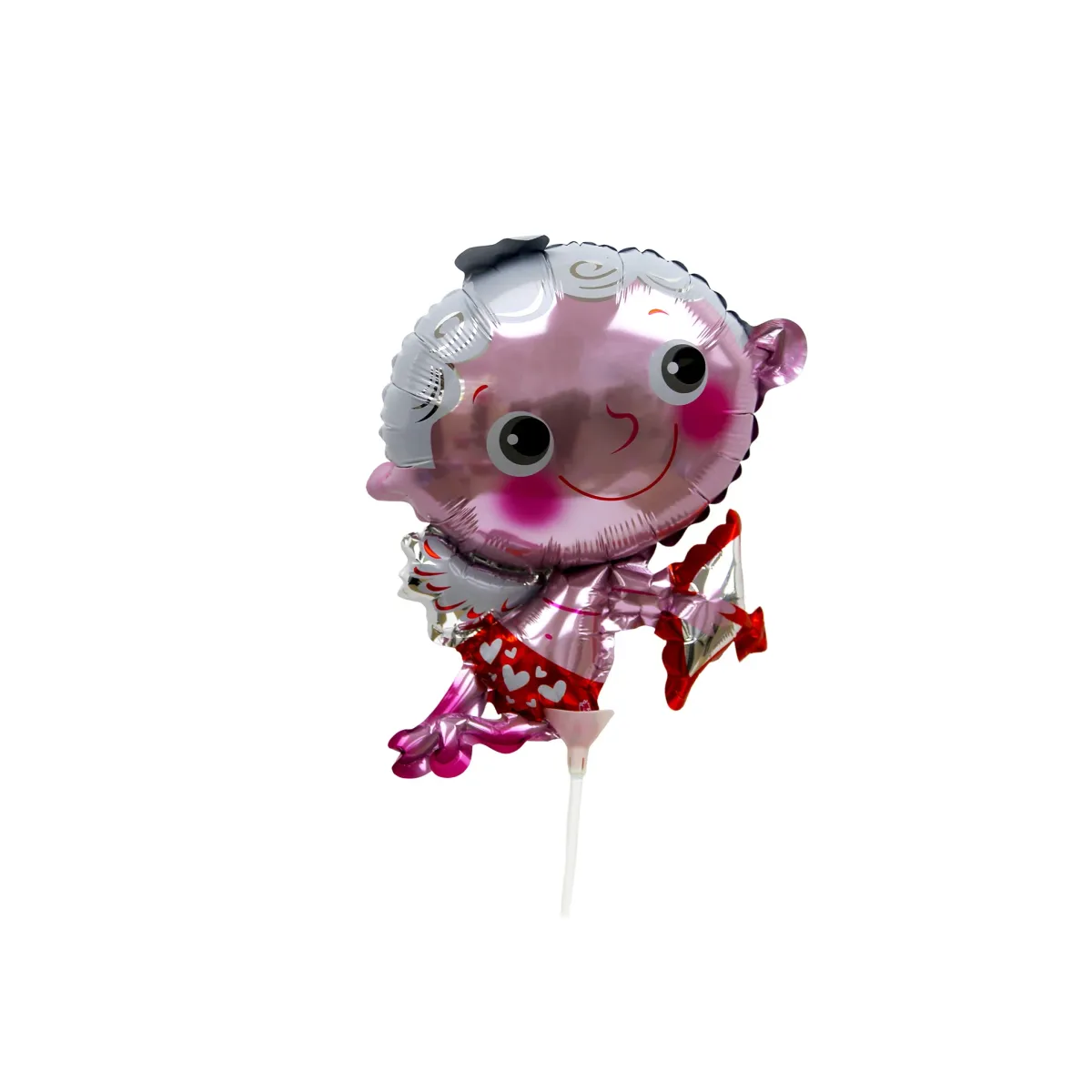 Cupid on a Stick Foil Balloon – Charming Accessories Party Essential | Articles Party Decoration