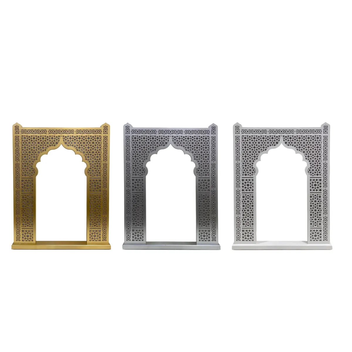 “Arabesque Mosque Door Wood Decoration – Traditional Ramadan Decoratives”