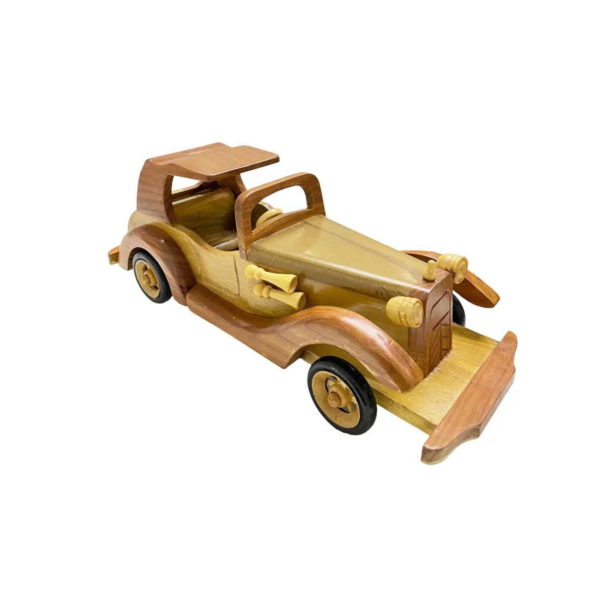 Wooden Standing Car