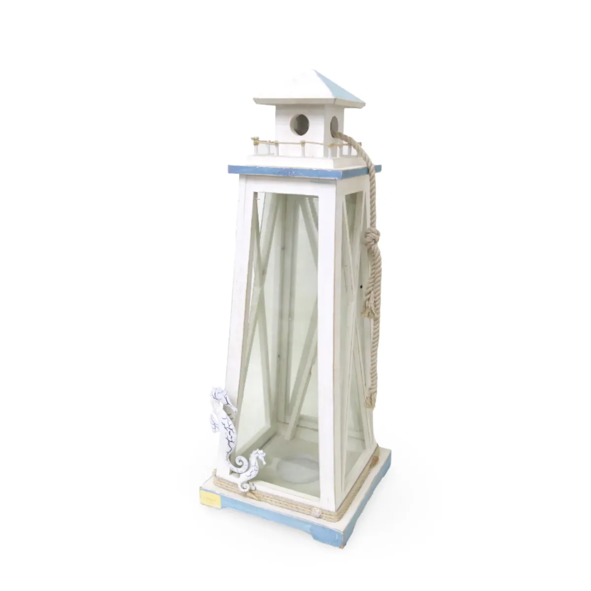 Lighthouse Shape Lantern – Coastal Decorative Light