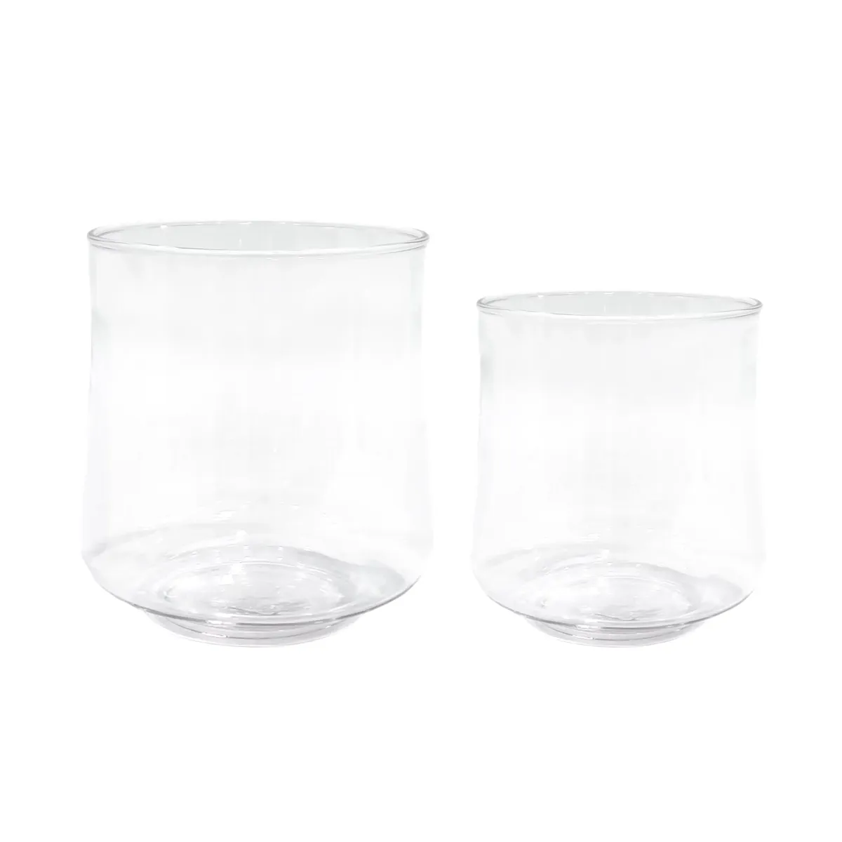 Clear Decorative Glass Vase
