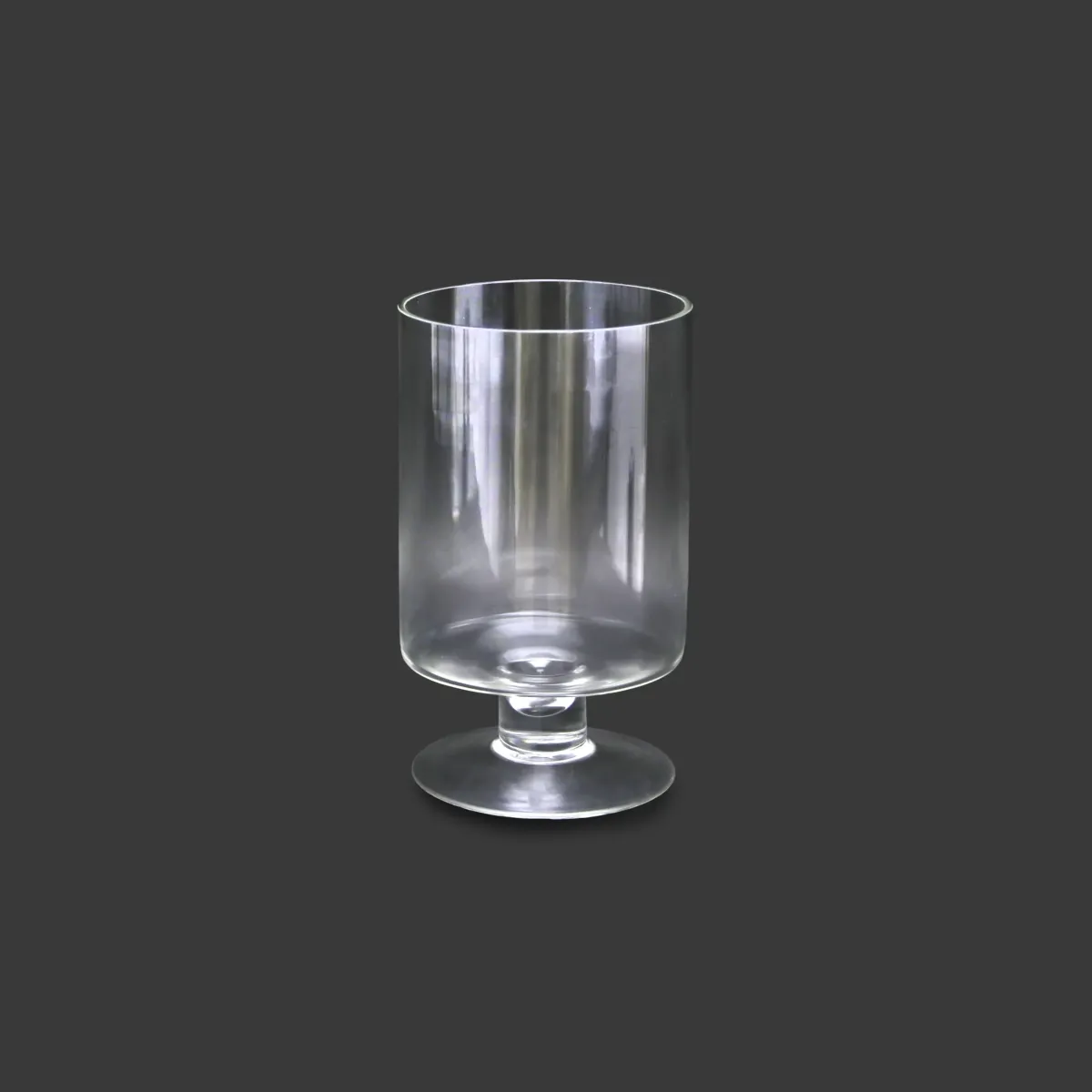 Transparent Cylinder Glass Cups – Modern Glassware