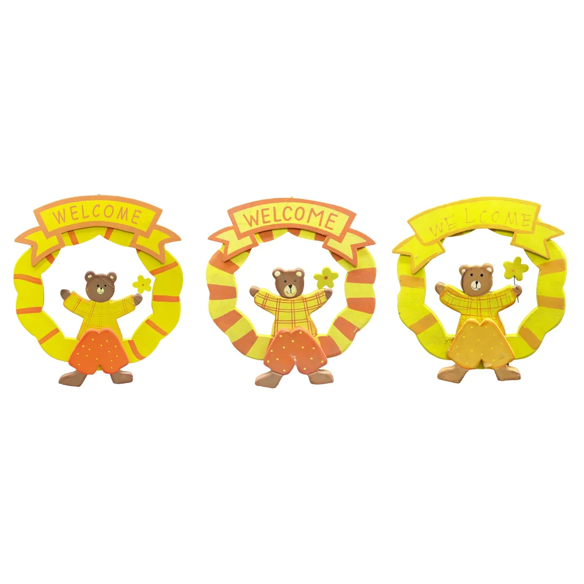 Small Bear Welcome Wreath
