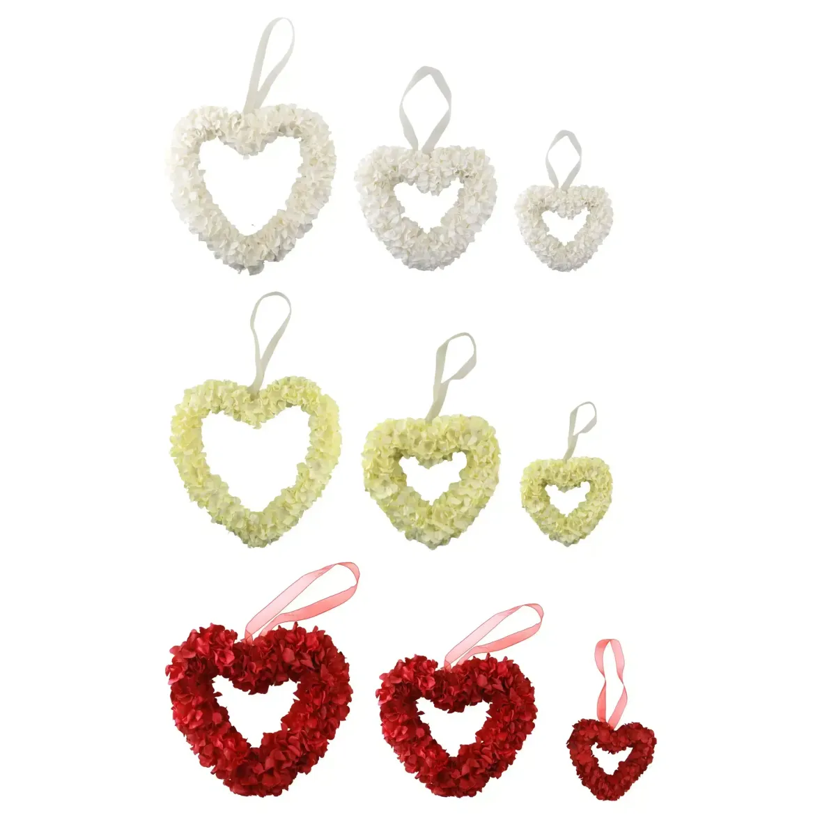 Heart Shape Flower Wreath