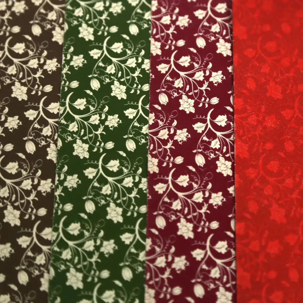 Vintage Flower Pattern Wrapping Paper