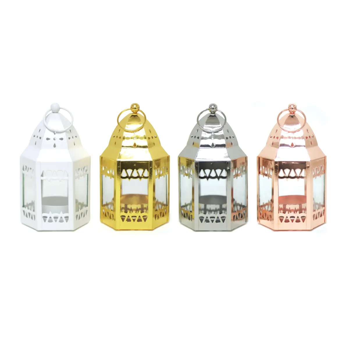 Patterned Mini Candle Lantern – Elegant Decor Lantern