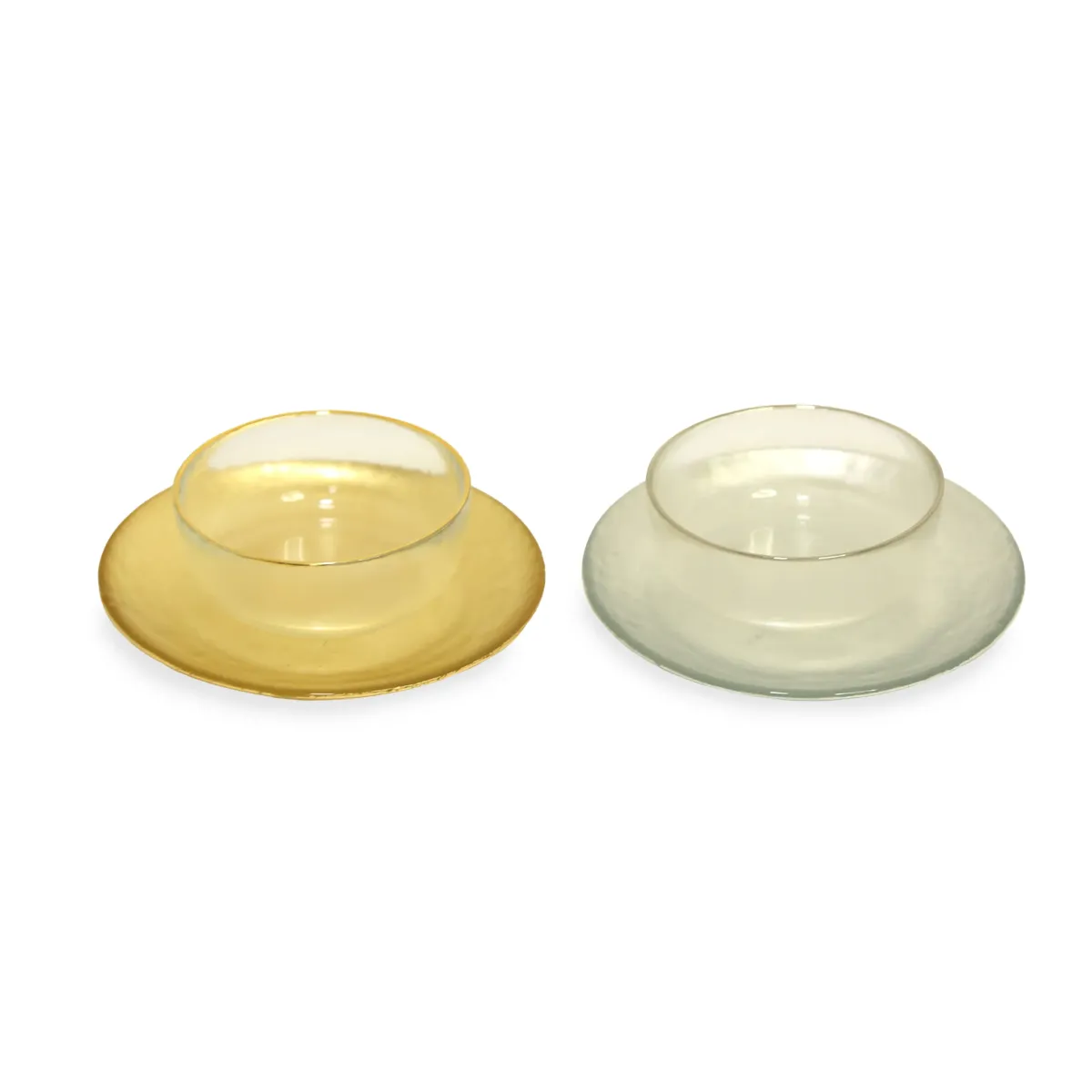 Mini Rimmed Istanbul Glass Set for Elegant Serving