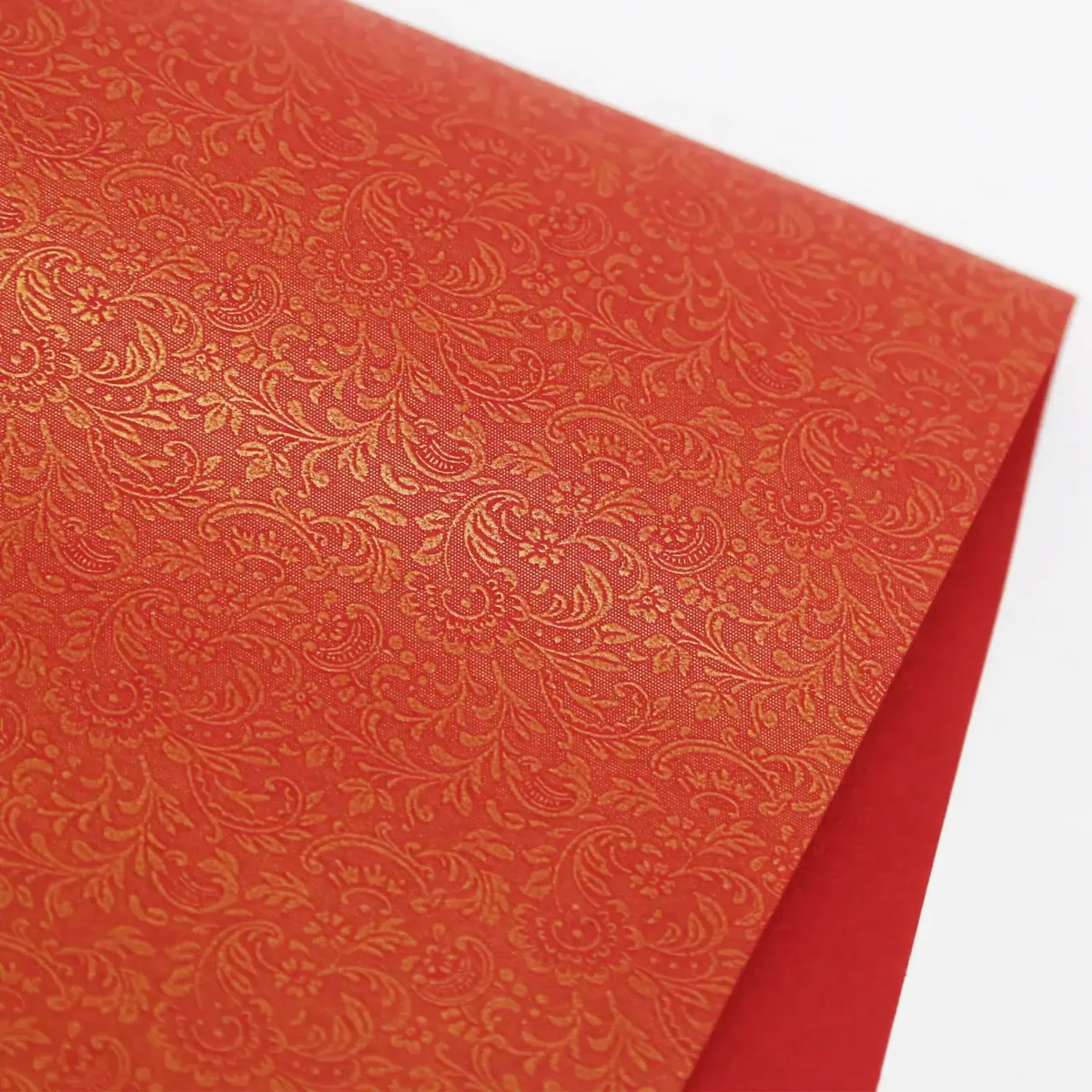 Flower Swirl Design Wrapping Paper