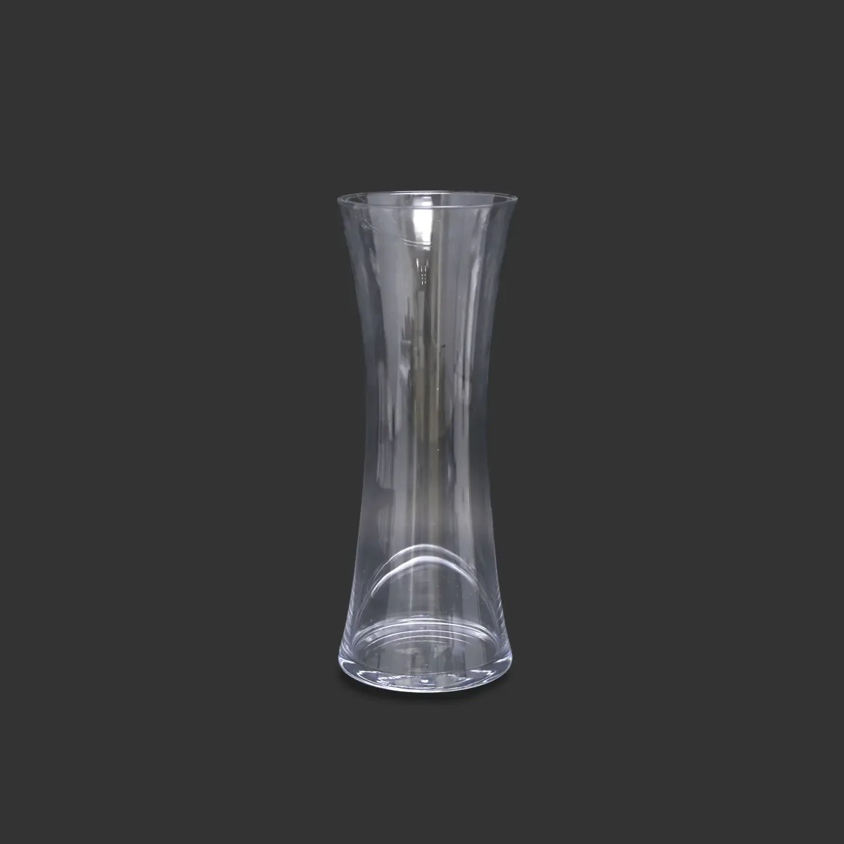Transparent Long Glass Vase – Elegant Flower Vase