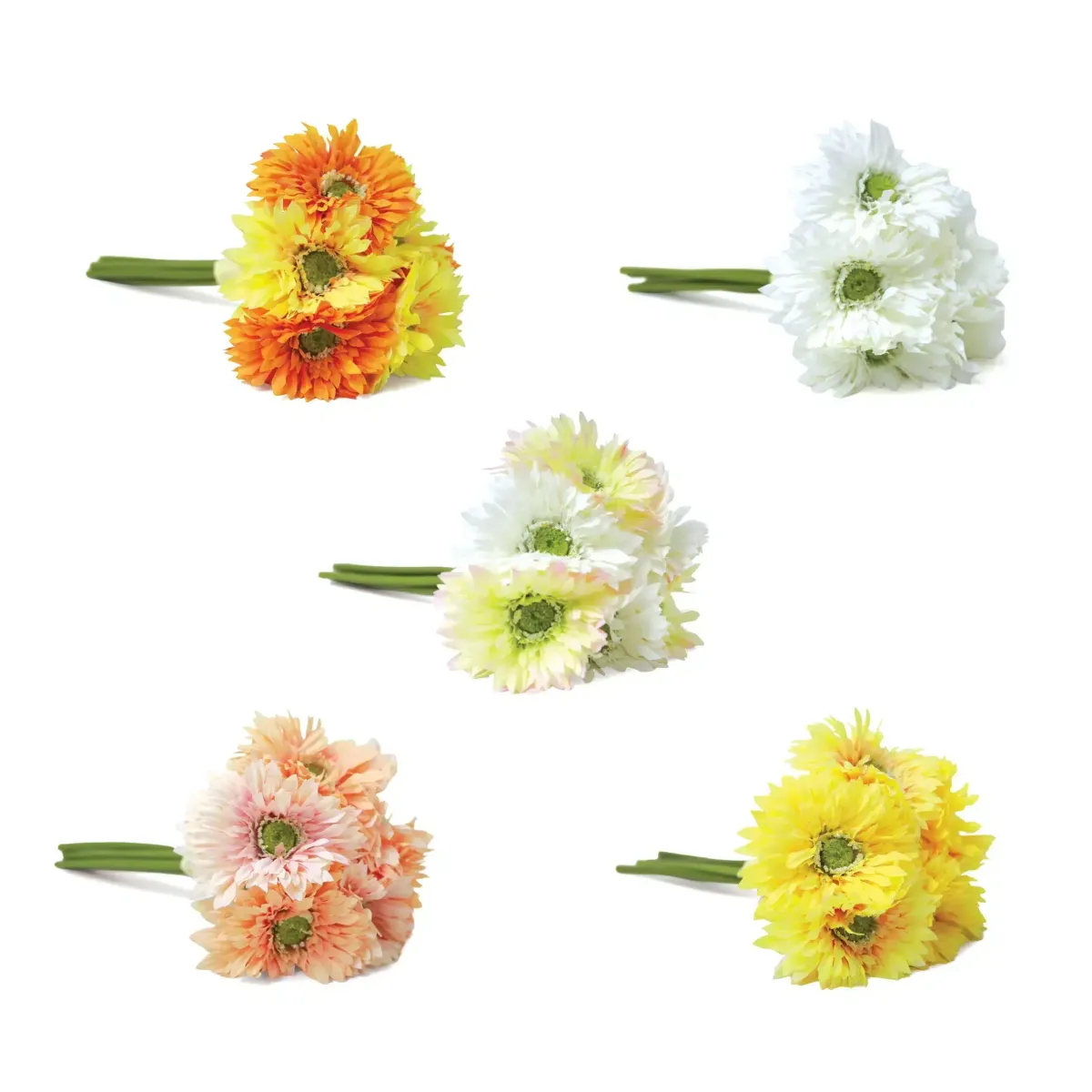 Artificial Gerbera Flower Bunch – Floral Decor