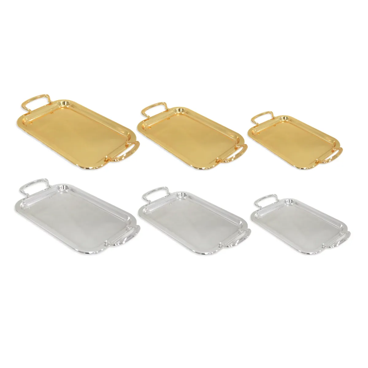 Metal Tray with Handle
