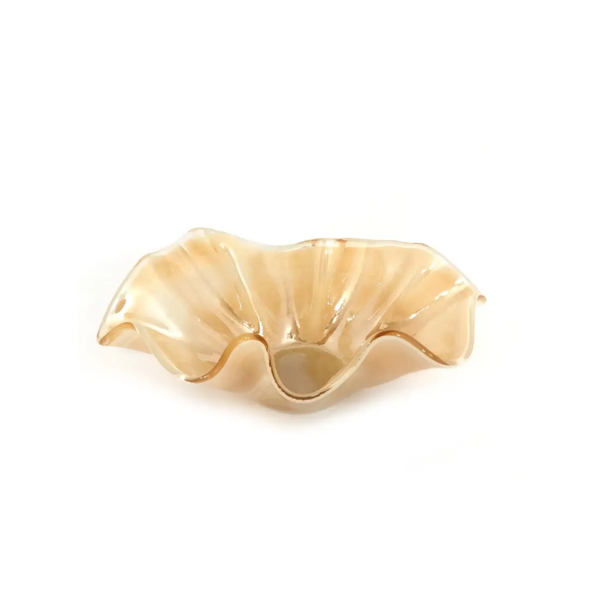 White Honey Deep Petal Bowl