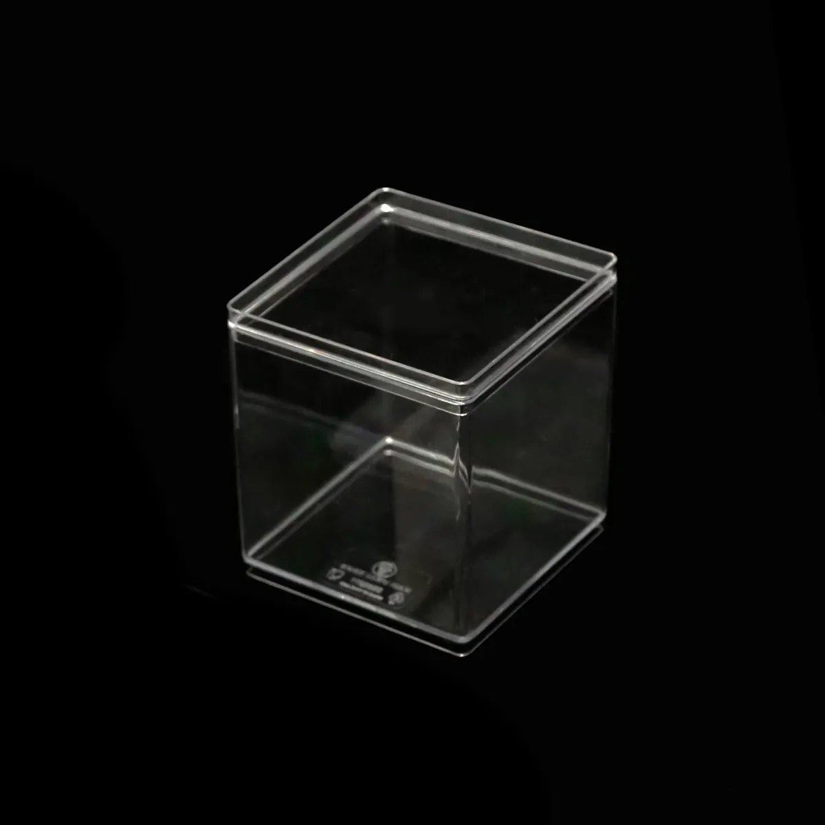 Square Stationary Plexi Box
