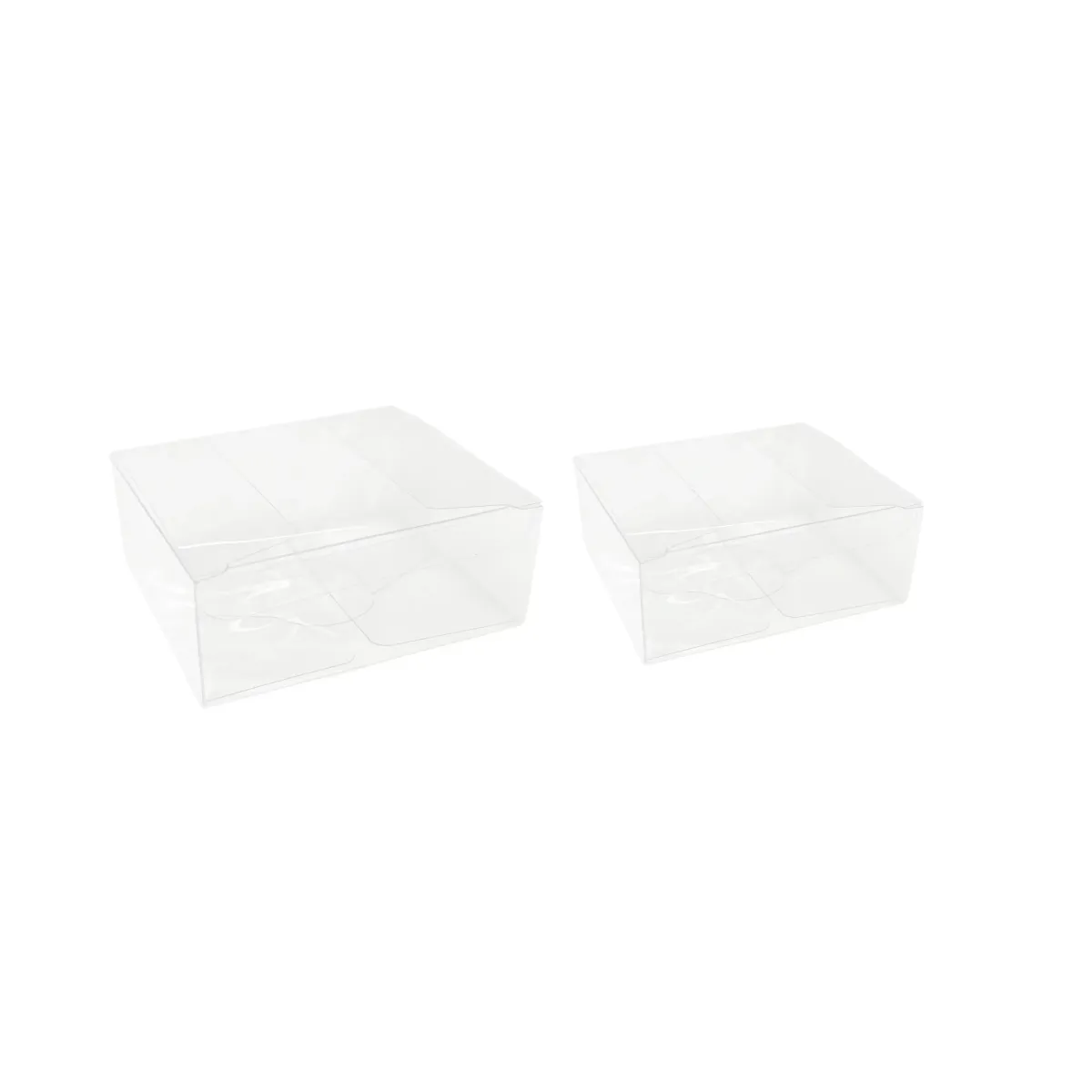 Clear Square PVC Box for Elegant Gift Packaging
