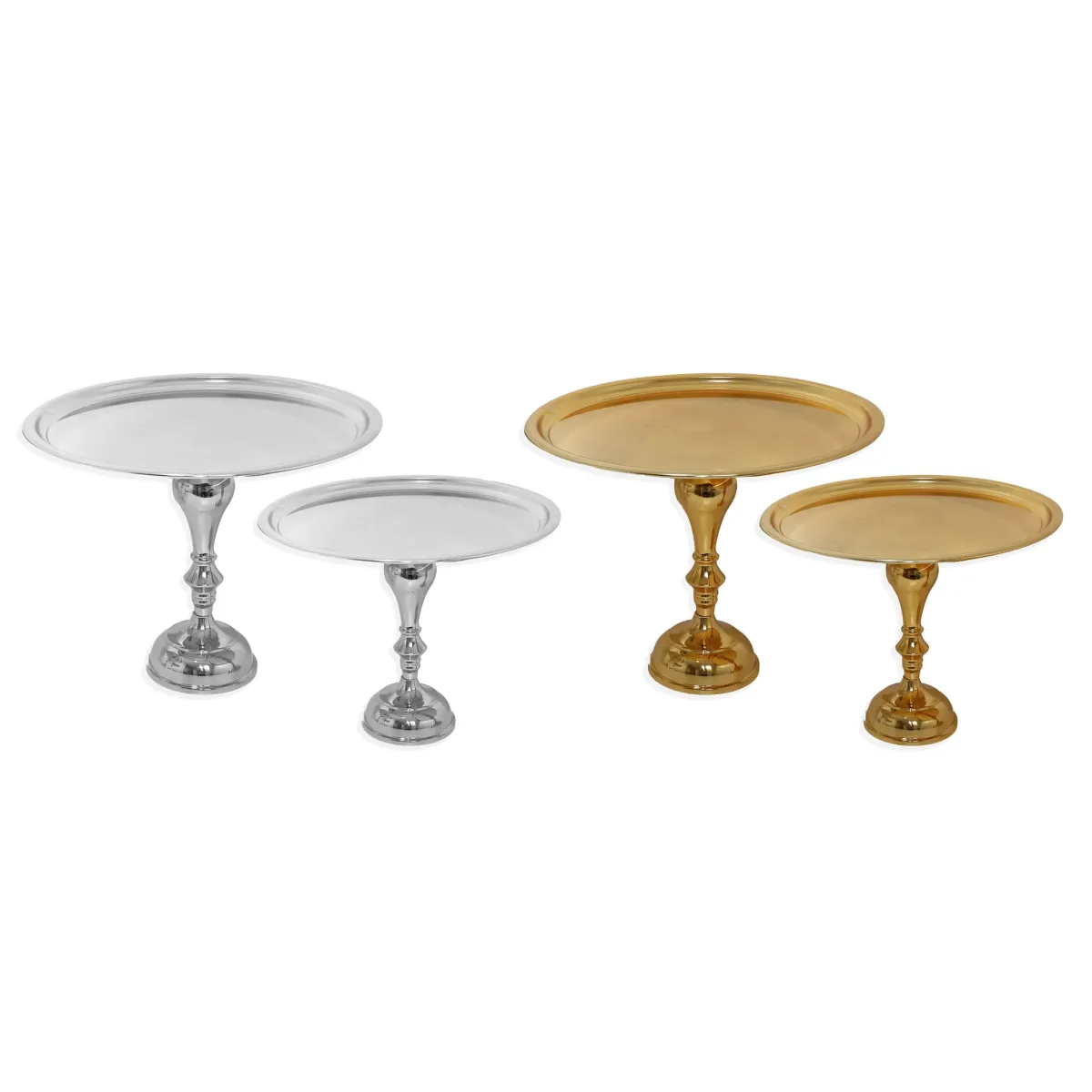 Gold Footed Cake Holder