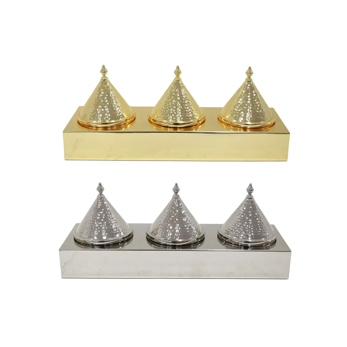 Three Pot Tray Set
