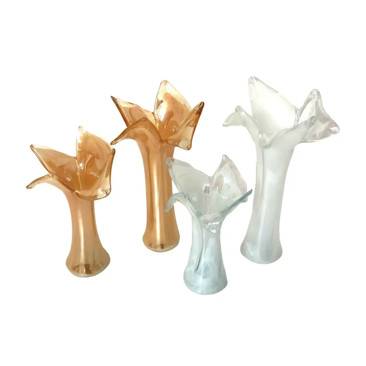 Orchid Leaves Top Shape Vase