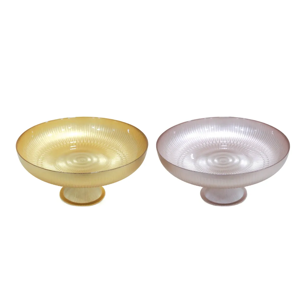 Glass Footed Vessel Bowl