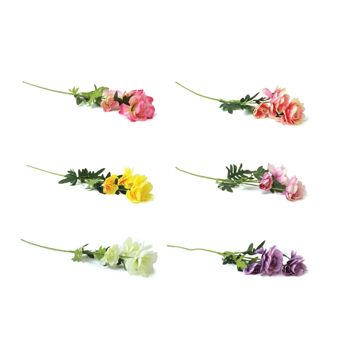 Artificial Green Leaves Branch – Decorative Foliage