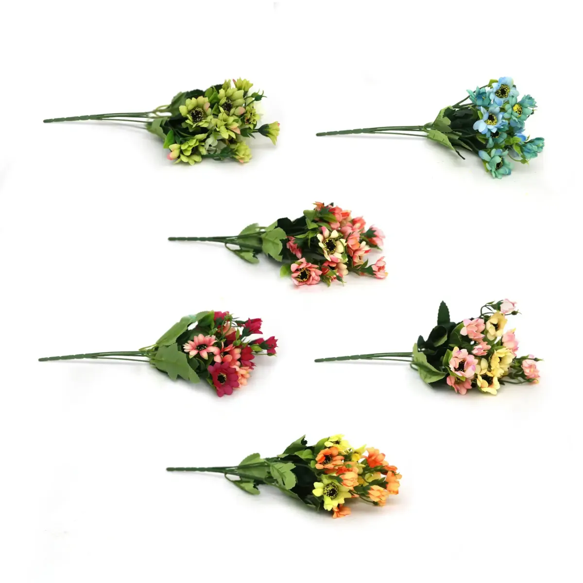 Artificial Multicolor Sunflower Bunch