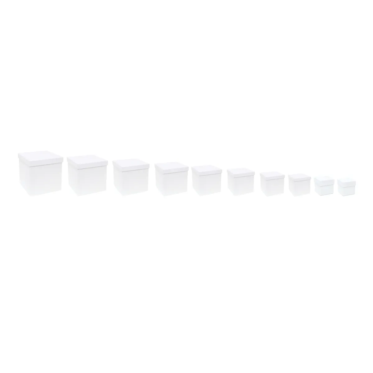 White Square Box – Elegant Decorative Gift Box
