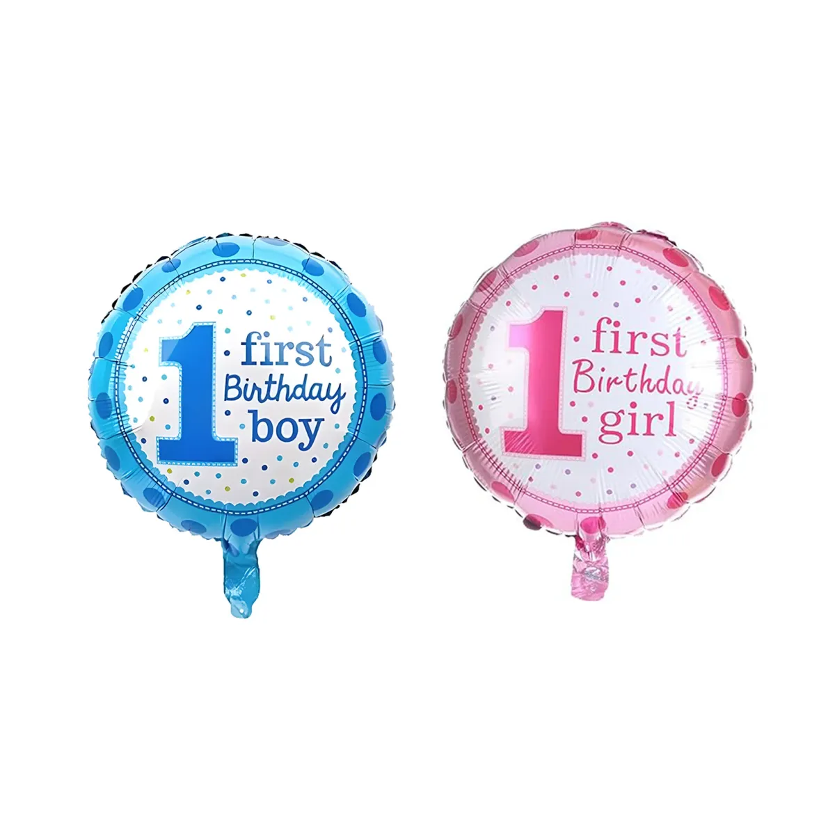 First Birthday Gender Foil Balloon – Perfect Accessories Party Decoration | Articles Party Must-Have