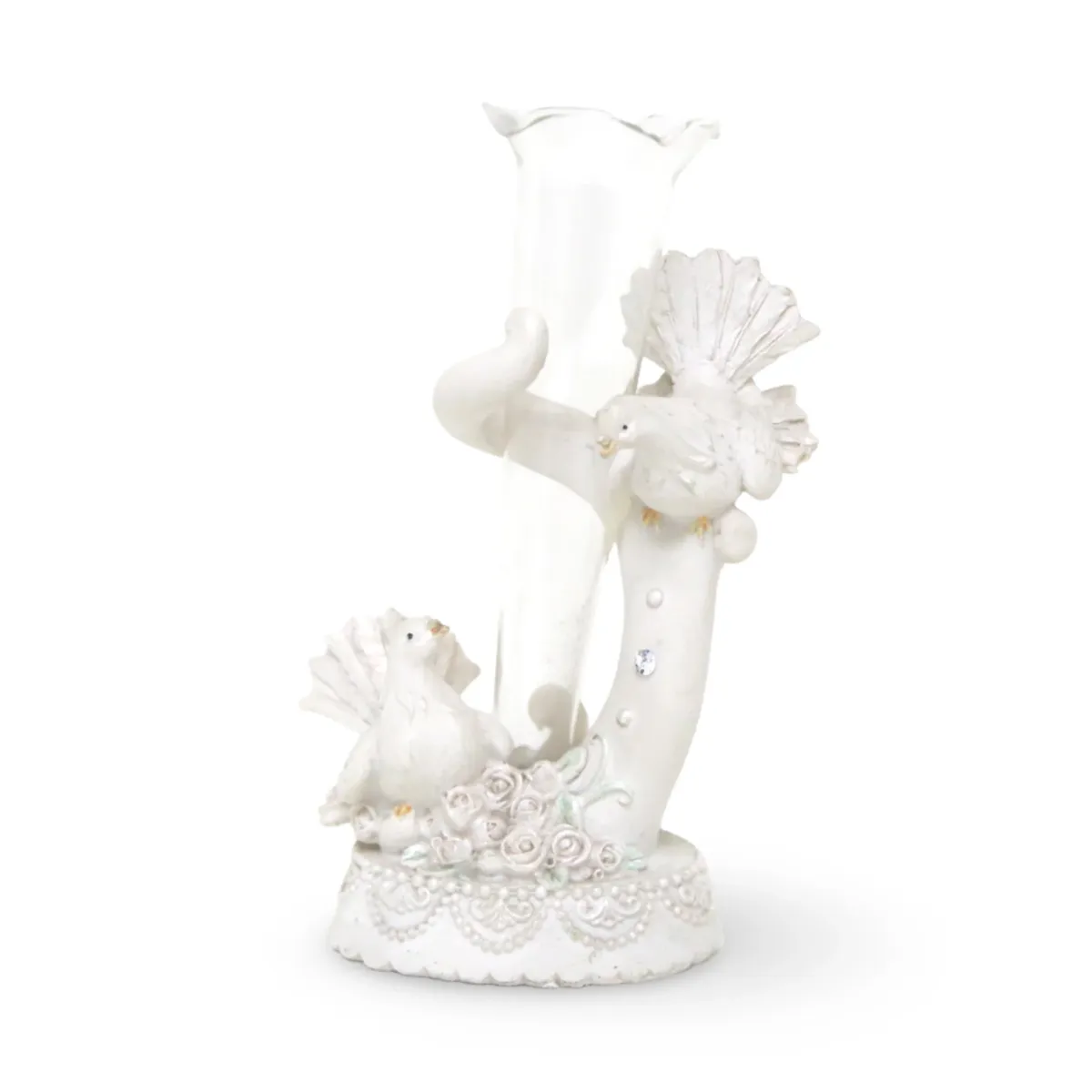 2 Doves on a Wedding Cup Souvenir – Ceramic Cup with Love‑Bird Motif | Articles World